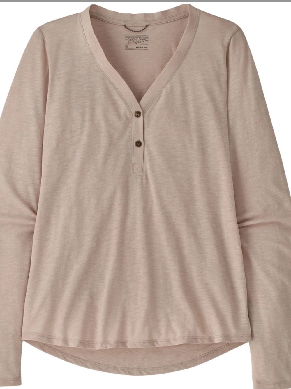 Patagonia Women's Mainstay Women’s Henley top Light Blush - Picture 1 of 4